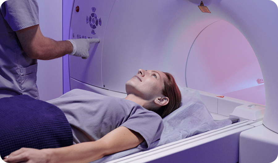 Bright Radiology Patient Journey Step 3 - Advanced diagnostic imaging scan